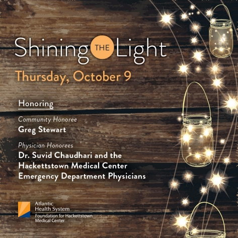 Shining the Light Invitation creative - a jar of twinkling lights. Shining the Light Invitation creative - a jar of twinkling lights.