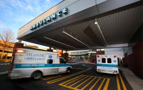 Overlook's Emergency Department entrance