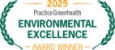 Practice Greenhealth Environmental Excellence award for environmental sustainability in health care