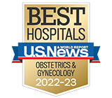 Ranked among the best hospitals in the nation for obstetrics and gynecology by US News