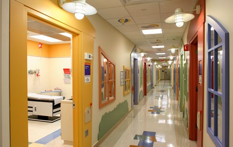 Corridor at Spasticity and Gait Disorder Center Pediatric Spasticity and Gait Disorder Center