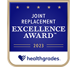 Joint Replacement Excellence Award, Healthgrades