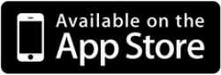 Logo for the Apple App store.